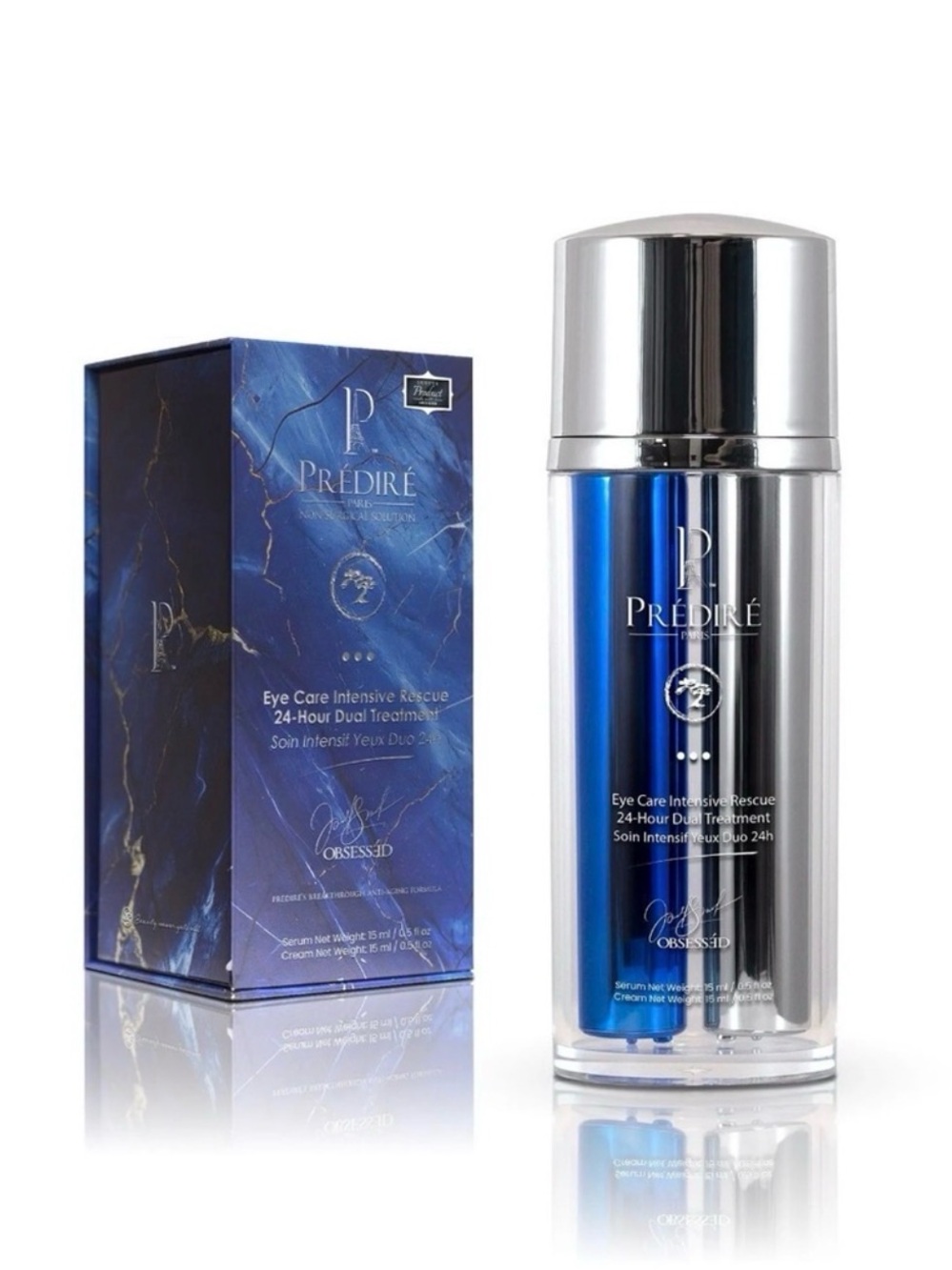 Predire Eye Care Intensive Rescue 24-Hour Dual Treatment ~ Retail $950
